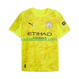Camisolas de futebol Manchester City Guarda Redes Equipamento 3ª 2025/26 Manga Curta